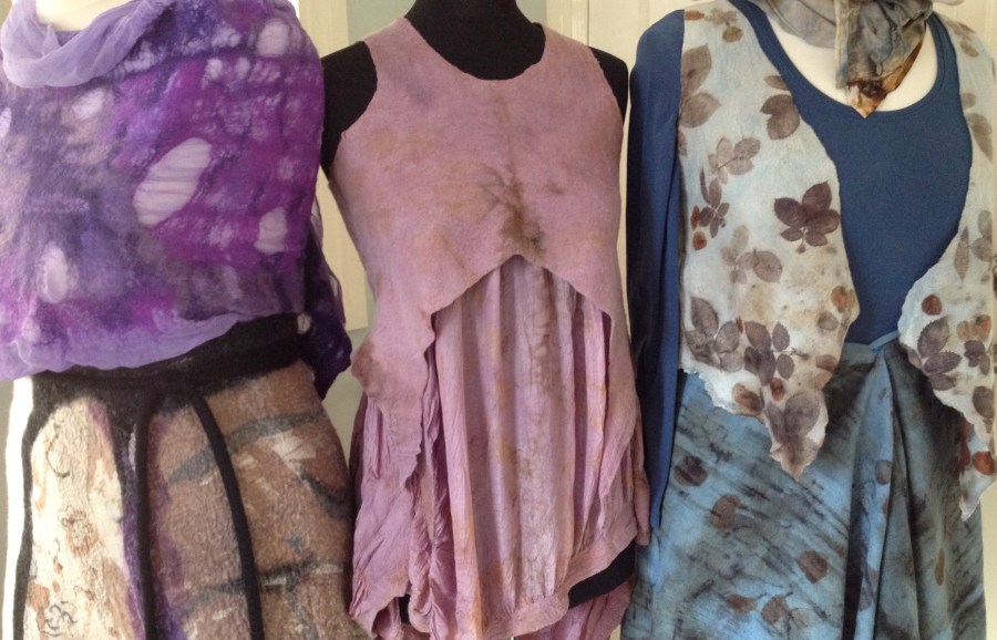 Carla-van-Belle-Vilt-EcoPrint-Indigo-dye-indigo-verven-collectie-2014