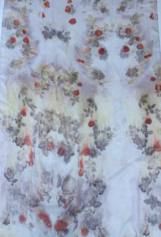 9 rose ecoprint eucalyptus