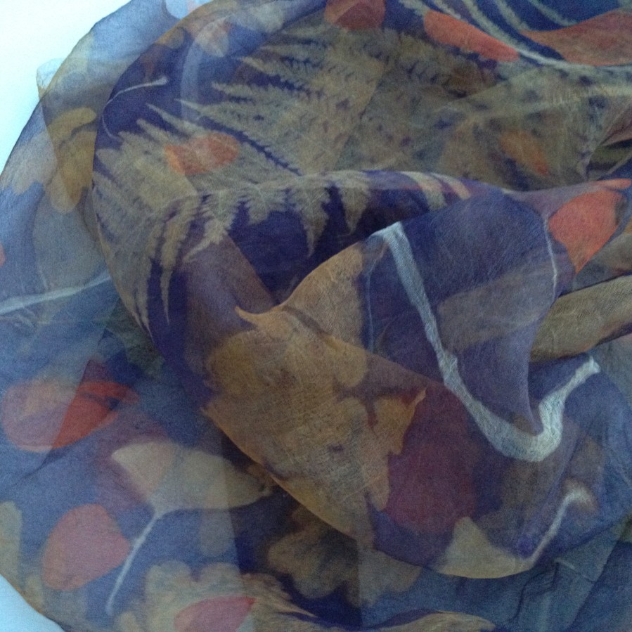 EcoPrint Workshop plantaardig verven Carla-van-Belle