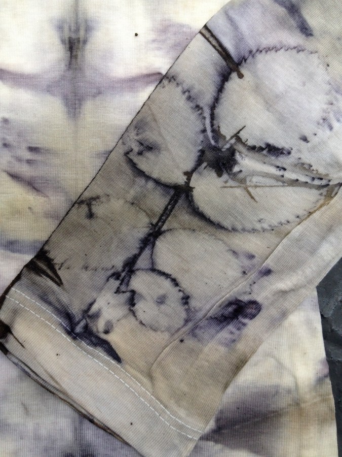 ecoprint zwarte bladranden