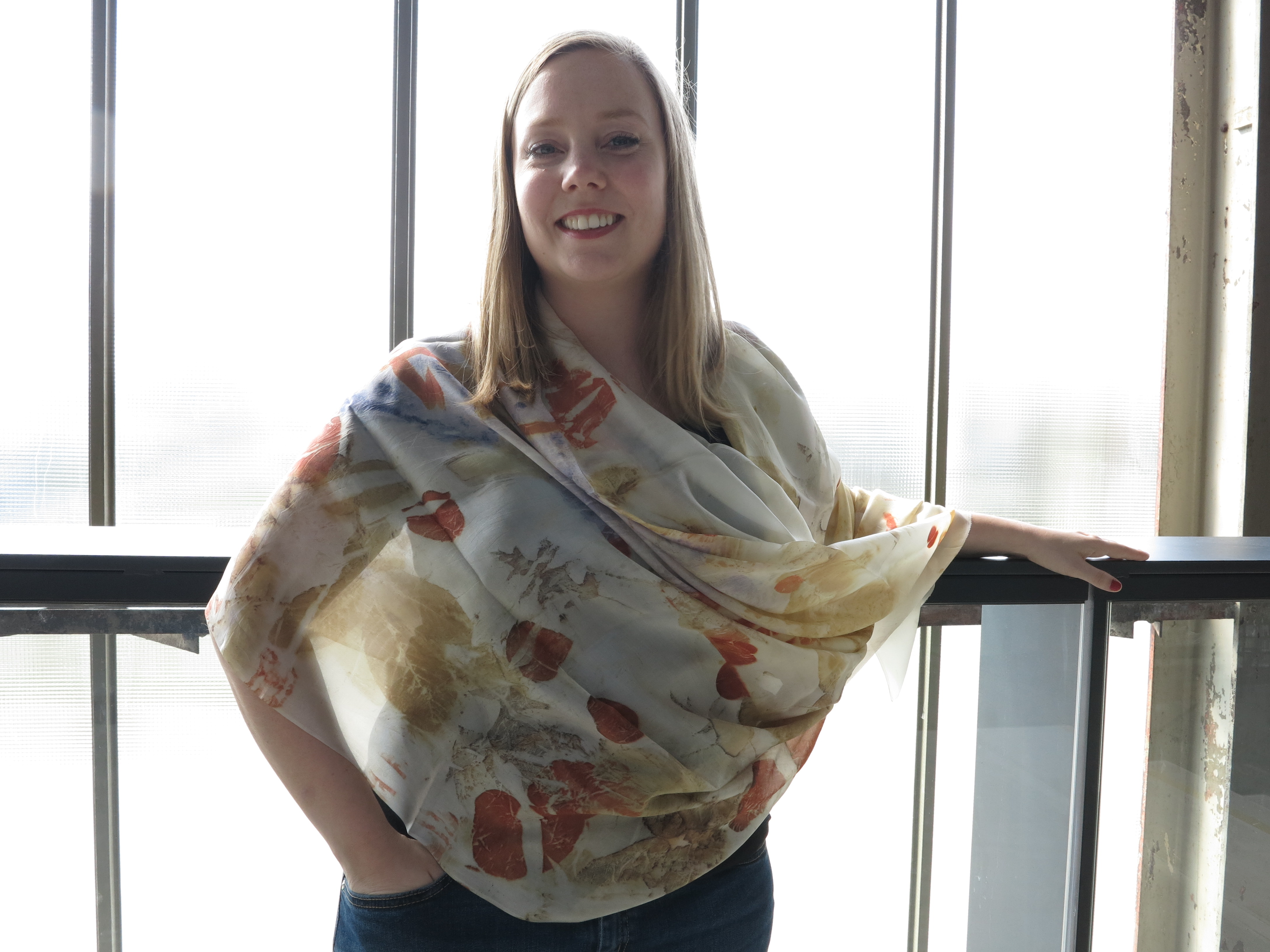 ecoprinten botanical print