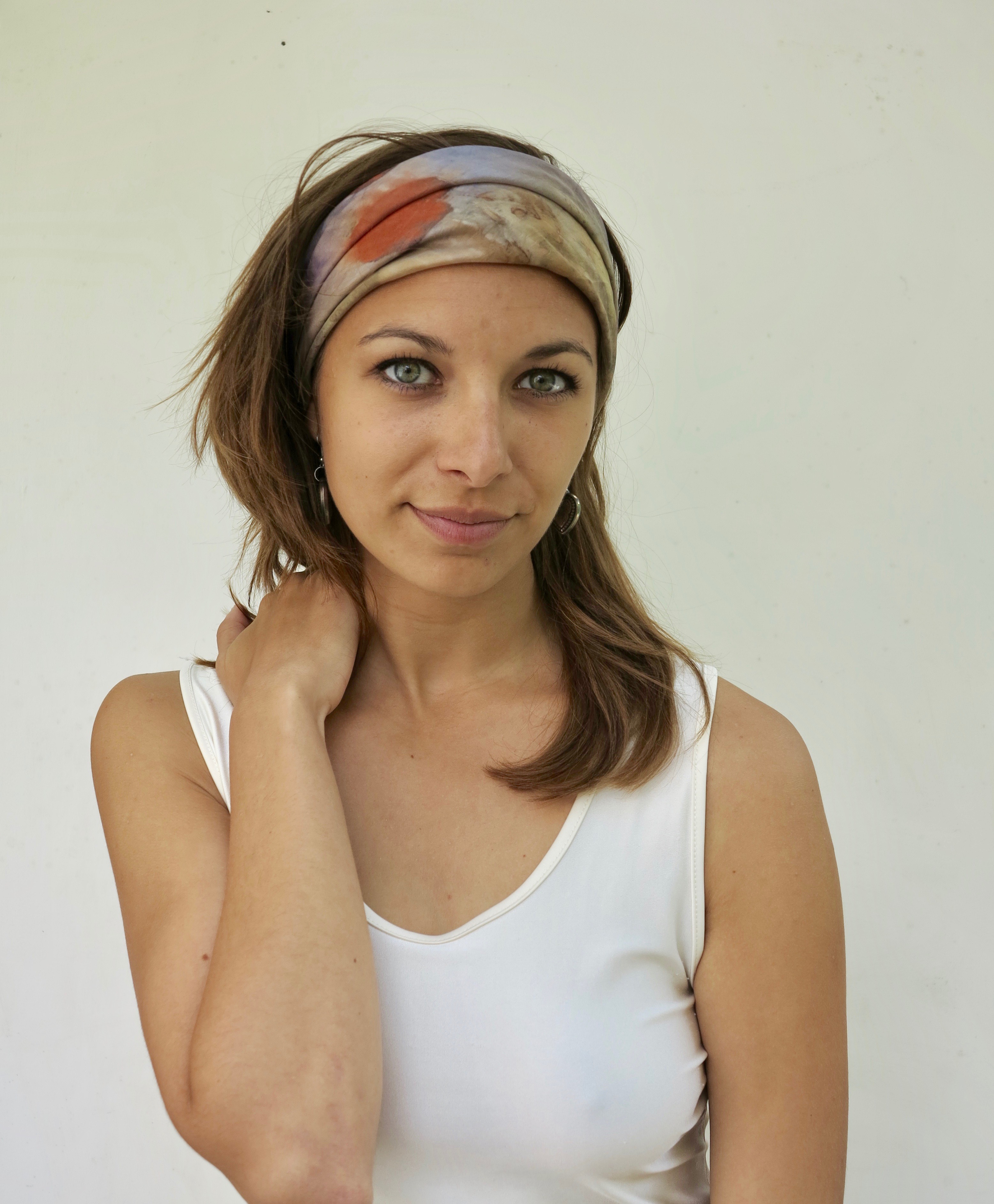 bandana plantaardig verven botanical print