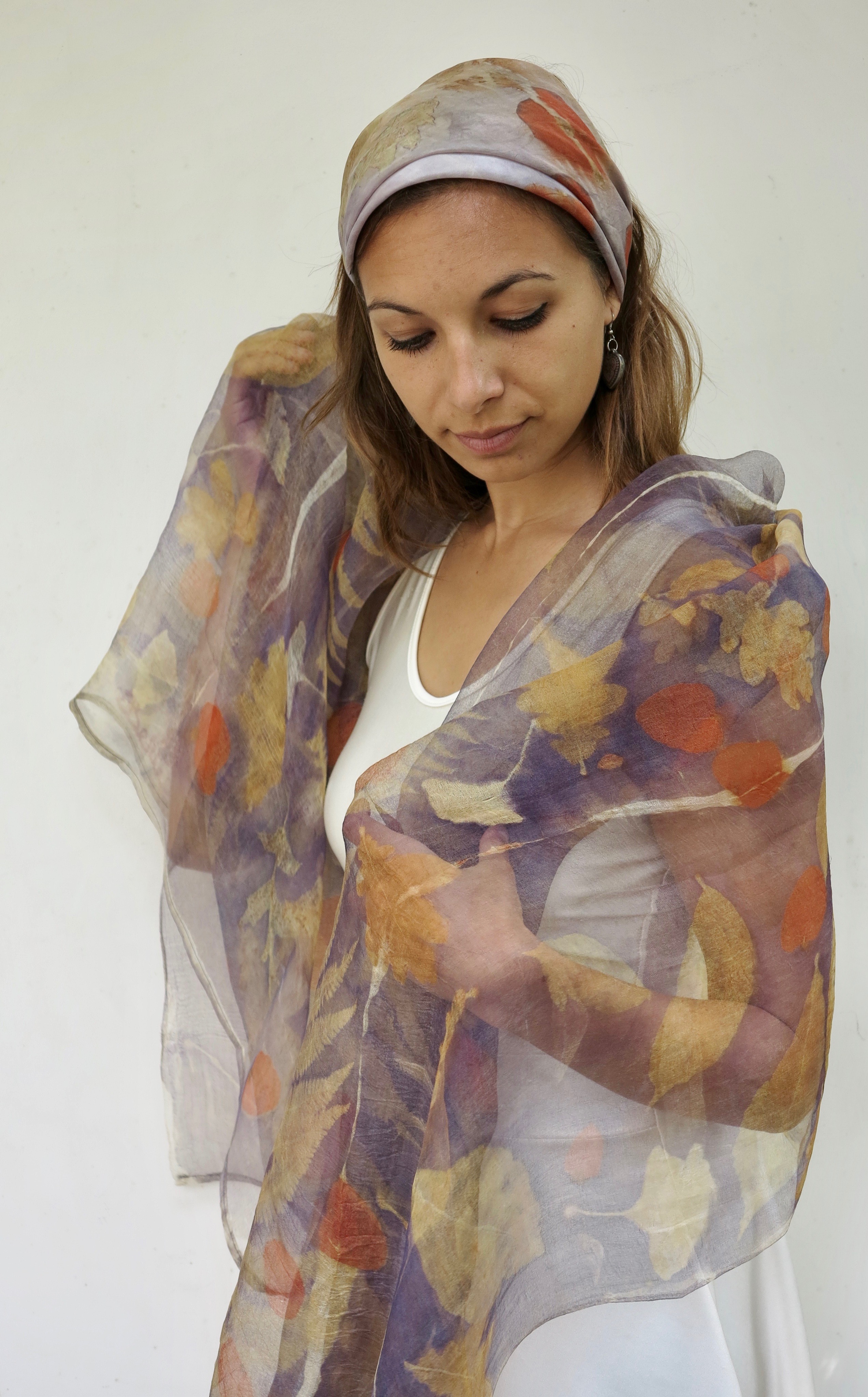 ecoprint scarve