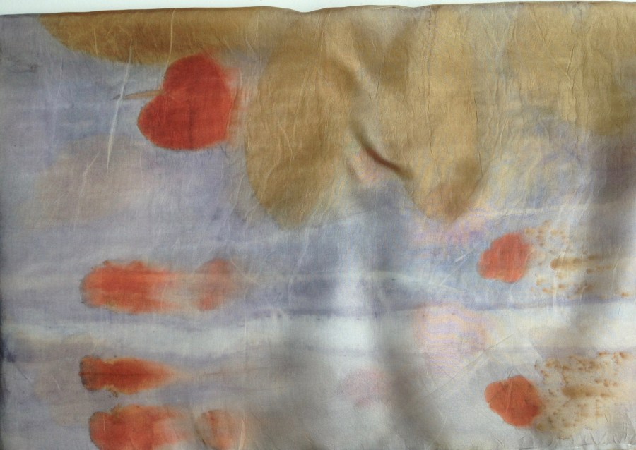 EcoPrint Eucalyptus plantaardig verven