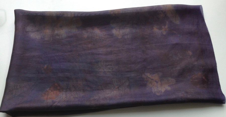 Ecoprint ijzerbad dip donkerpaars