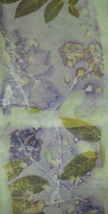 working with a logwood blanket