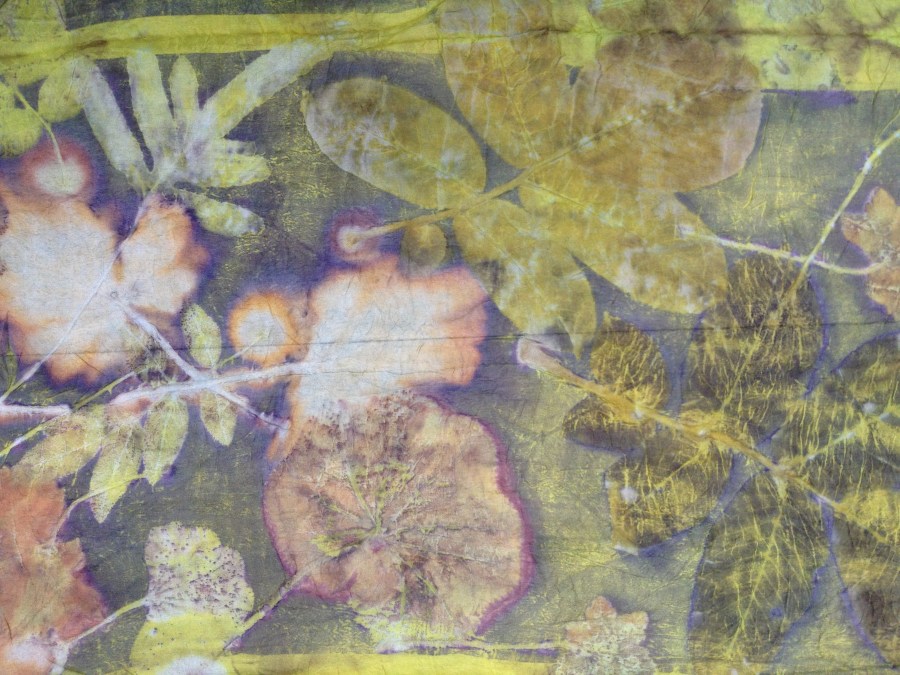 luxe sjaal, luxe accessoire, EcoPrint