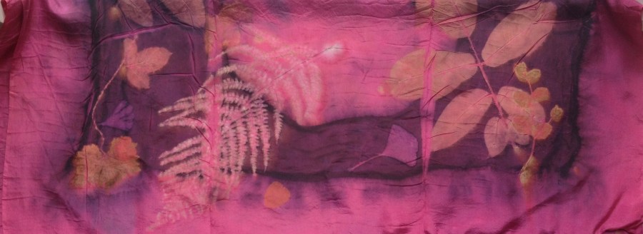 Ecoprinten natuurlijk verven cochenille