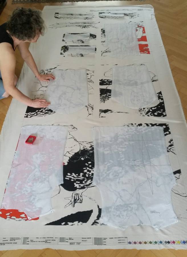 patroon leggen Art blouse