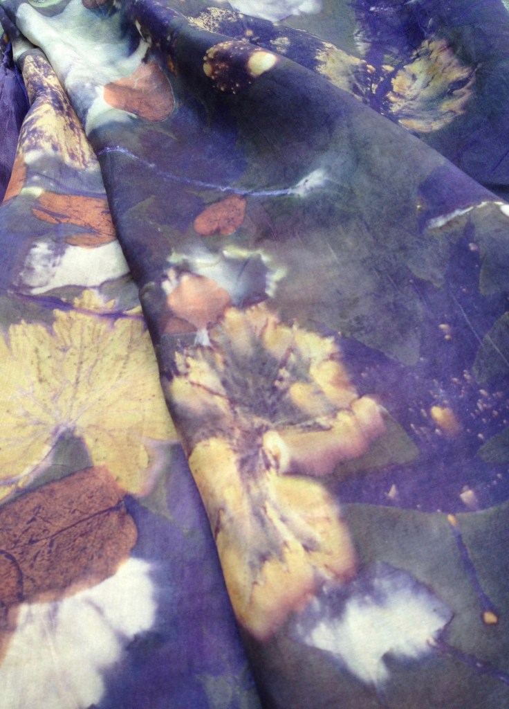 workshop ecoprint indigo blauwhout