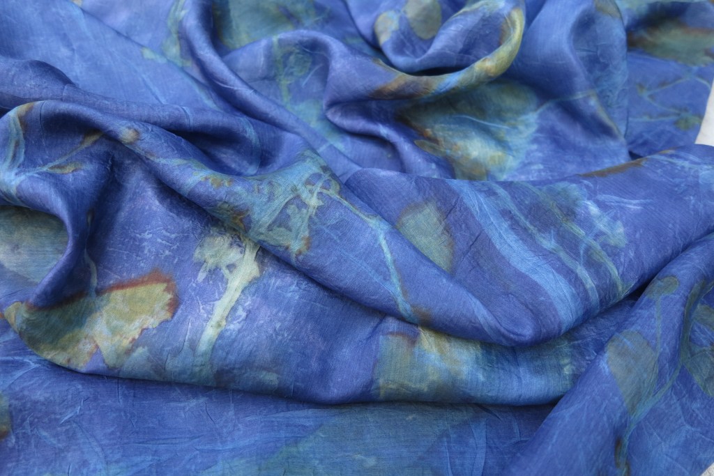 workshop Ecoprint Indigo blauwhout