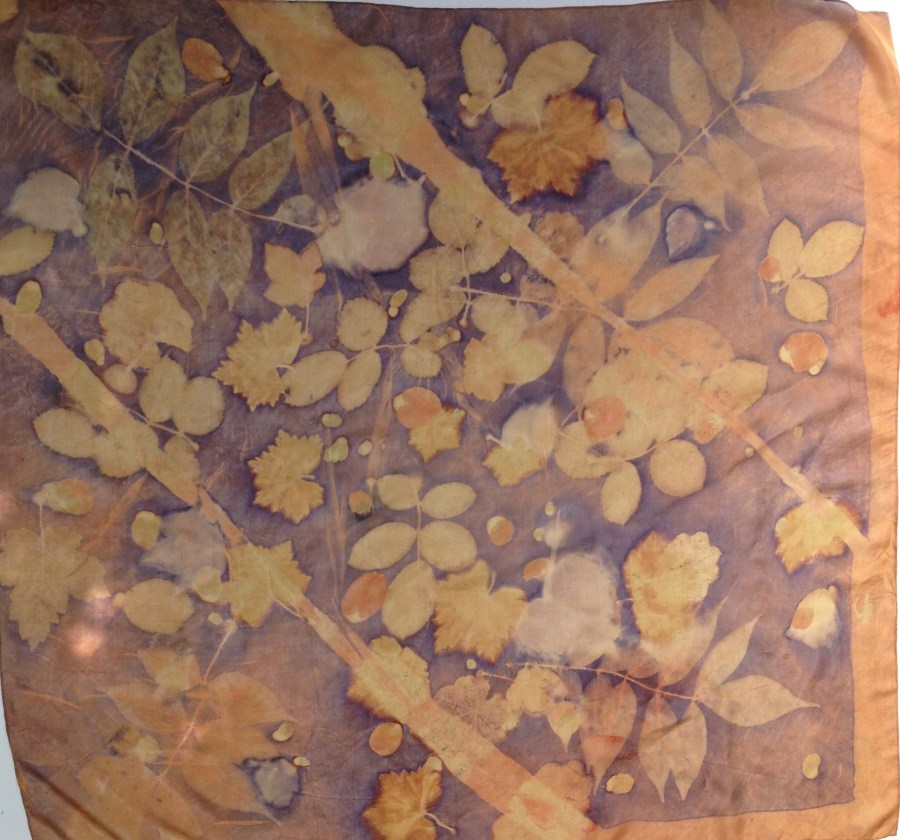 Ecoprint madder logwood