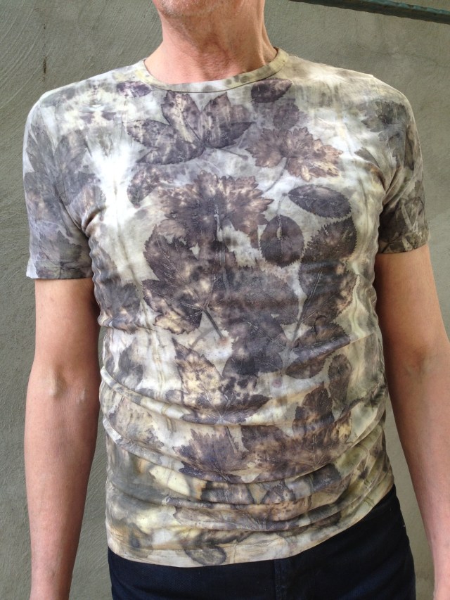 online workshop Ecoprinten katoen 