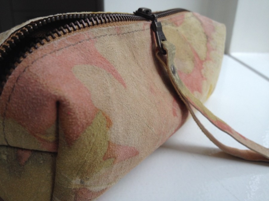 Ecoprinten leer meekrap