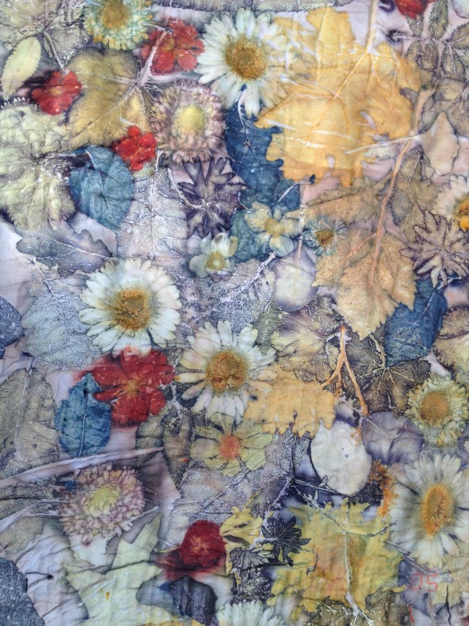 Ecoprint rode afdruk