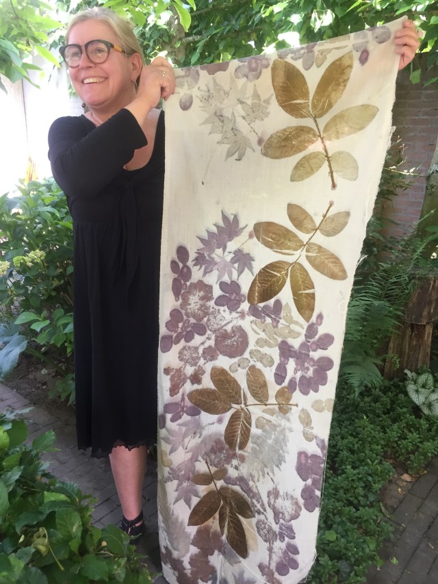 workshop Ecoprinten wol Oisterwijk