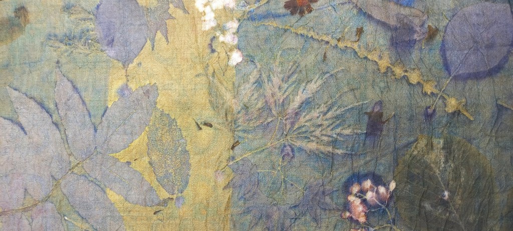 Ecoprint plantaardig verven