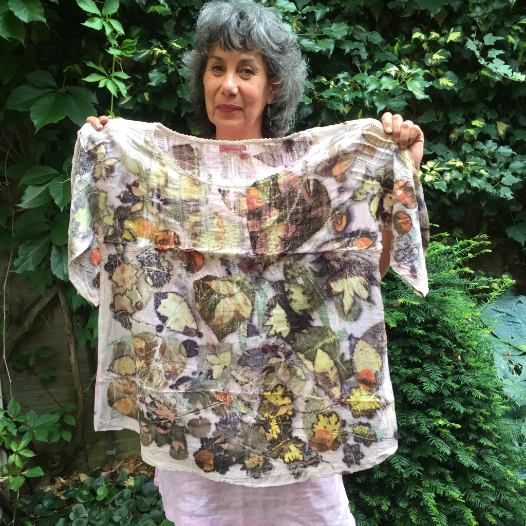 Ecoprinten op katoen