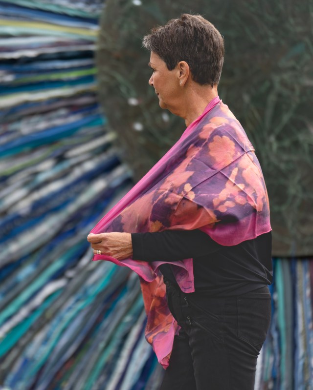 Ecoprint Cochenille Floriade