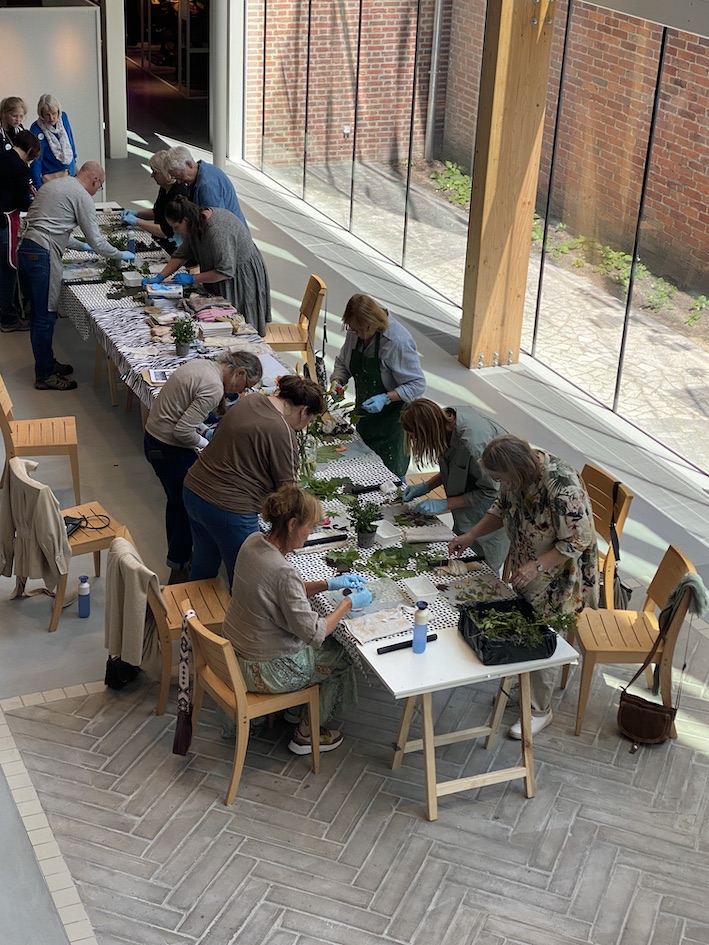 Workshop Ecoprinten leer