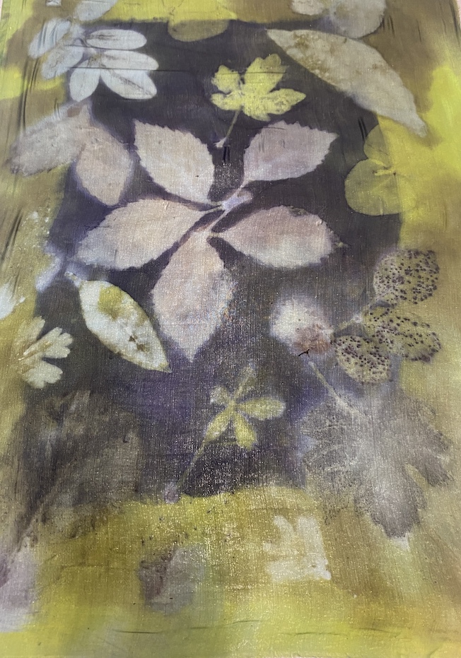 Triple color Ecoprint