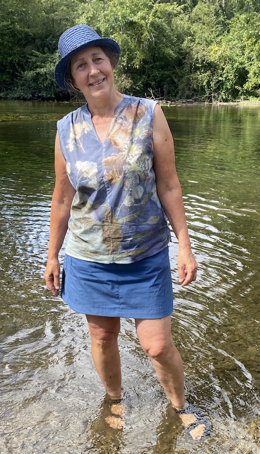 Triple color ecoprint