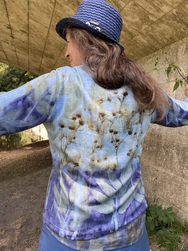 Triple color ecoprint