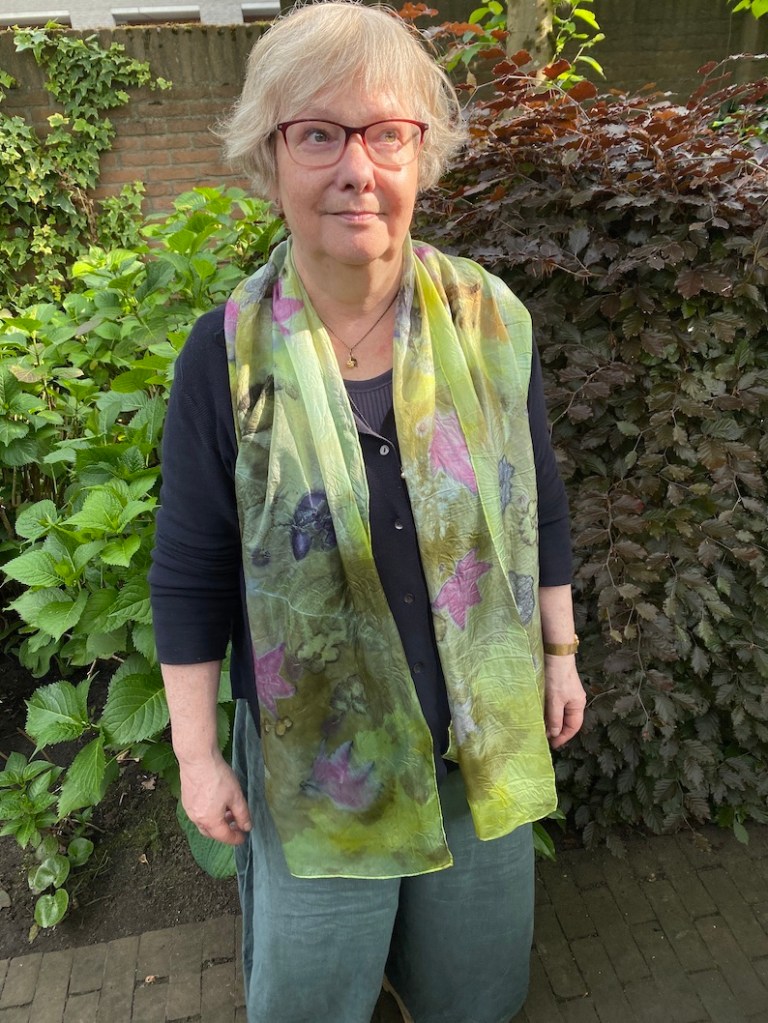 Triple color Ecoprint workshop