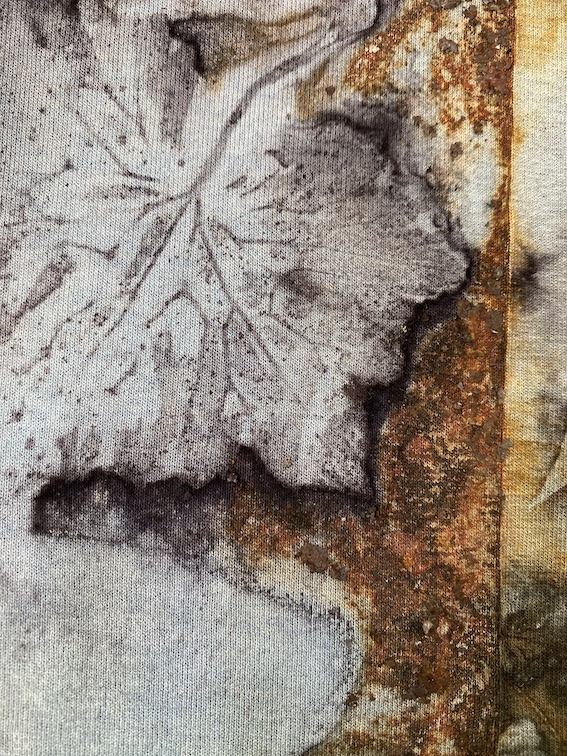 workshop Ecoprinten indigo roest