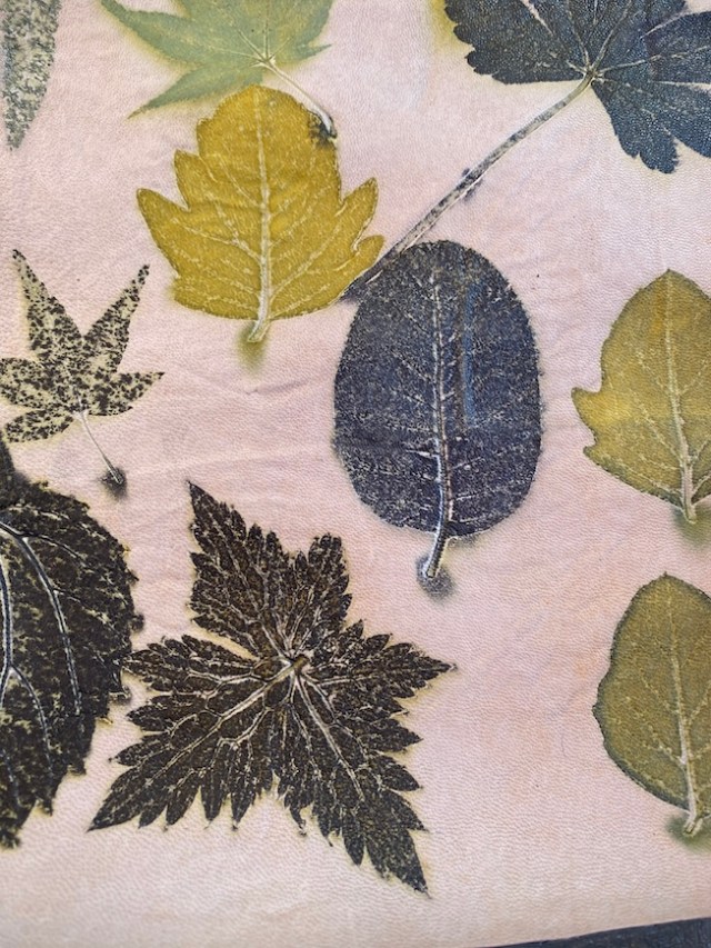 workshop Ecoprint leer koudbeits